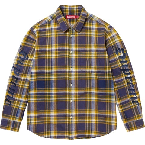 Old English Plaid Flannel Shirt - Supreme