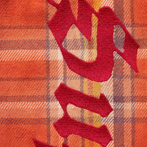 Old English Plaid Flannel Shirt - Supreme