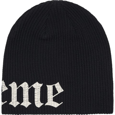 帽子 supreme Old English Printed Beanie Supreme Old English Printed Beanie Navy | eBay