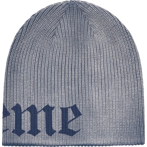 帽子 supreme Old English Printed Beanie Olive Old English Printed Beanie - spring/summer 2025 - Supreme