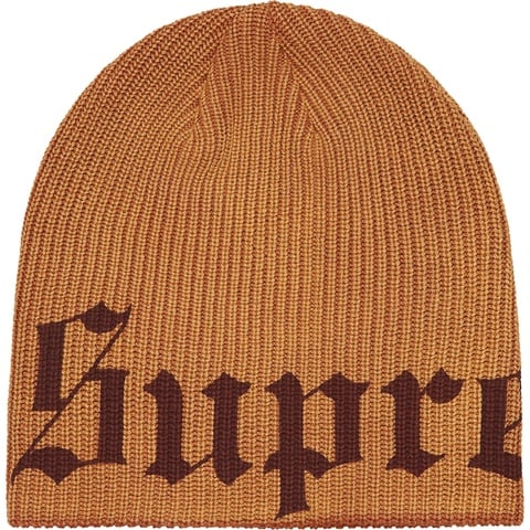 帽子 supreme Old English Printed Beanie black Supreme New Era Old English Beanie Black - FW25 - US