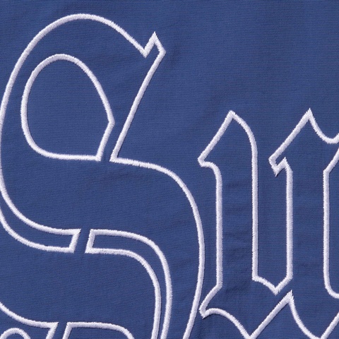 Supreme Old English Track Jacket - Light Navy