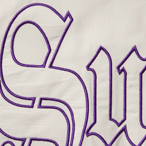 Supreme Old English Track Jacket - White