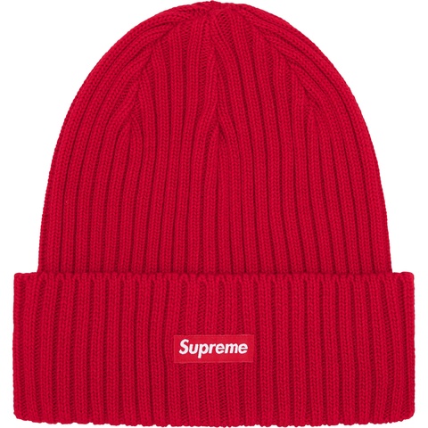 Supreme Overdyed Beanie - Red