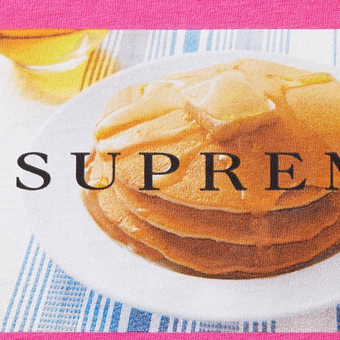 Supreme Pancakes Tee - Fuchsia