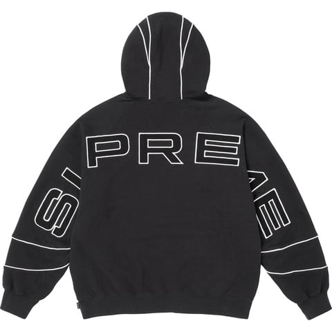 Paneled Hooded Sweatshirt - spring/summer 2025 - Supreme