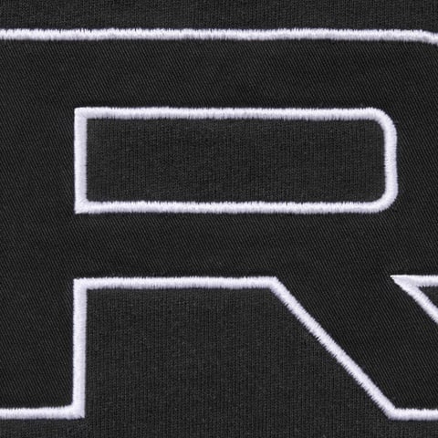 Supreme Paneled Hooded Sweatshirt - Black