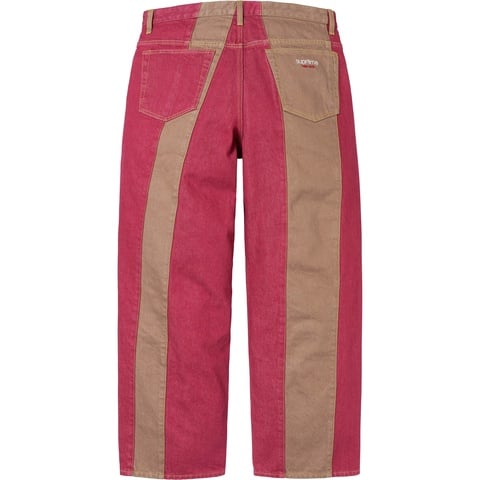Paneled Stripe Baggy Jean - spring/summer 2025 - Supreme