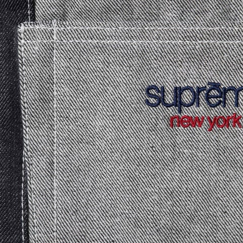 Paneled Stripe Baggy Jean - spring/summer 2025 - Supreme