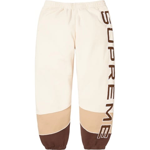 Supreme Paneled Sweatpant - Natural