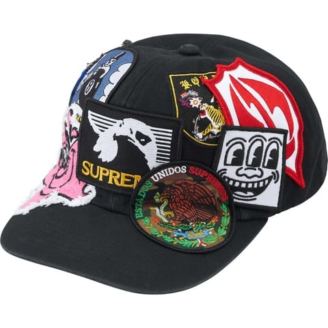 Supreme Patches 6-Panel - Black