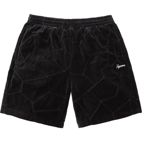 Patchwork Velour Short - spring/summer 2025 - Supreme