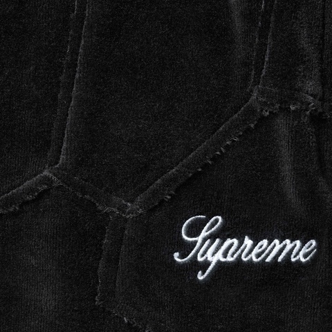 Patchwork Velour Short - spring/summer 2025 - Supreme