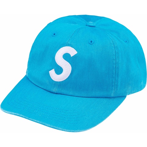 Supreme Pigment Coated S Logo 6-Panel - Bright Blue