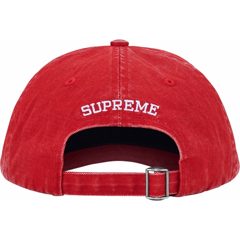 Supreme Pigment Coated S Logo 6-Panel - Red