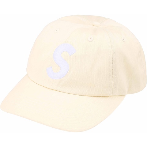 Supreme Pigment Coated S Logo 6-Panel - Stone
