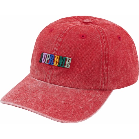 Supreme Pigment Dye 6-Panel - Red
