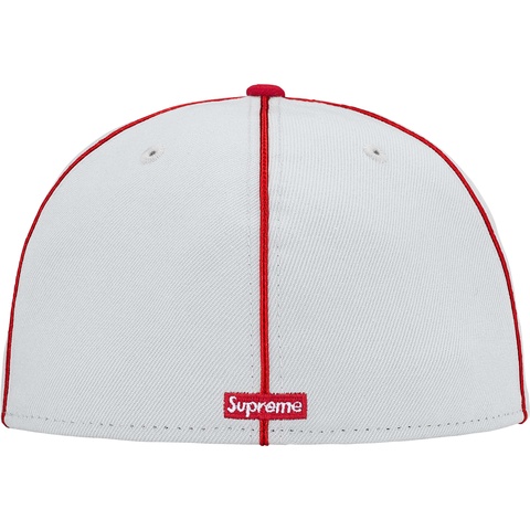 Supreme Piping Script Logo New Era Grey！ Piping Script Logo New Era® - spring/summer 2025 - Supreme