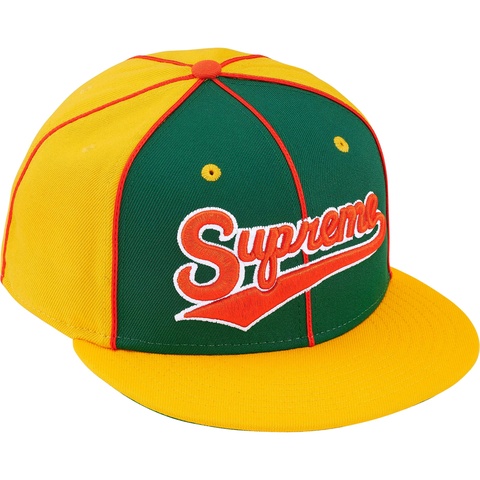 Supreme Piping Script Logo New Era® - Yellow