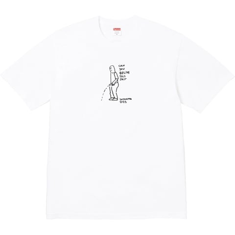 Supreme Piss Tee - White