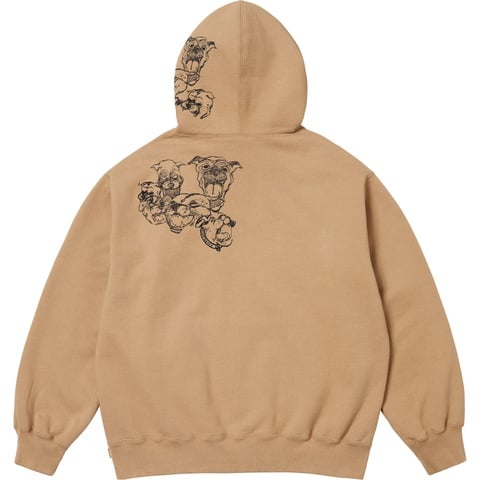 Pitbulls Embroidered Hooded Sweatshirt - Supreme