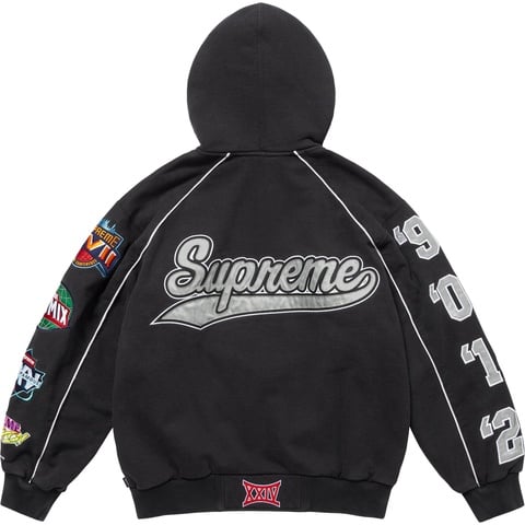 Playoffs Zip Up Hooded Sweatshirt - Supreme