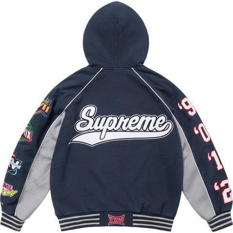 Playoffs Zip Up Hooded Sweatshirt - Supreme
