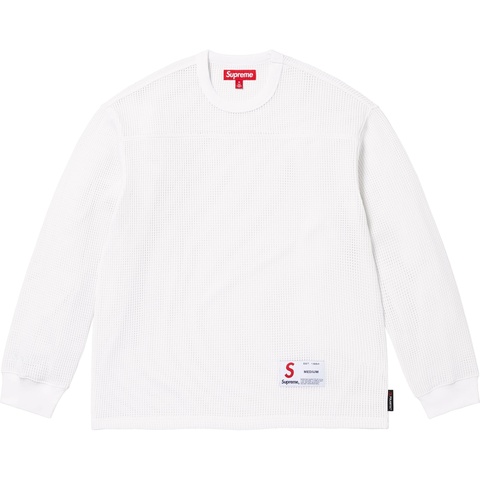 Polartec® Mesh L/S Football Top - Supreme