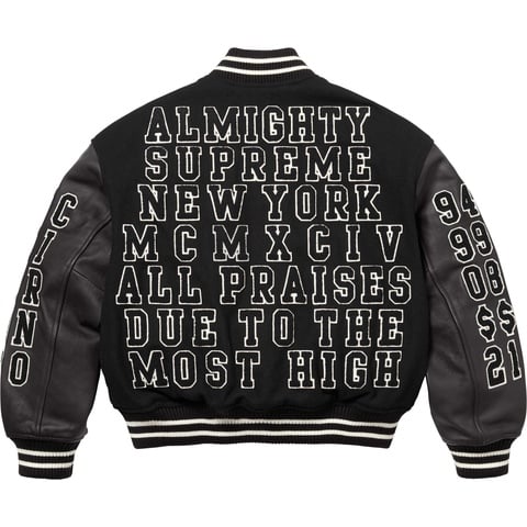 Praises Varsity Jacket - spring/summer 2025 - Supreme