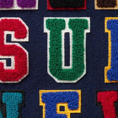 Supreme Praises Varsity Jacket - Navy