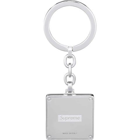 Supreme Puzzle Keychain - Silver
