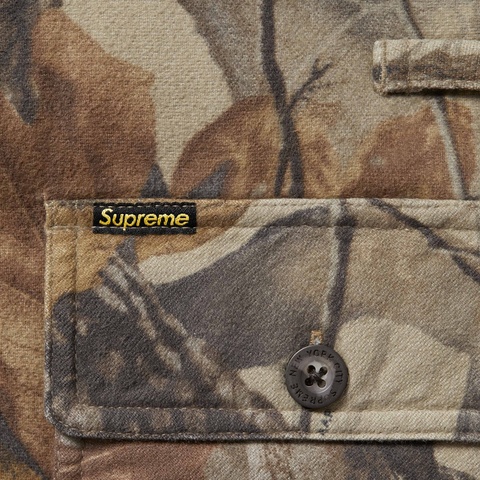 Quilted Lined Hooded Flannel Shirt - Supreme