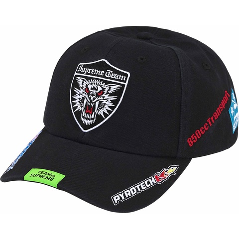 Supreme Racing Team 6-Panel - Black