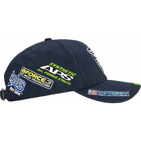 SUPREME Racing 6-Panel Cap ネイビー Racing Team 6-Panel - spring/summer 2025 - Supreme