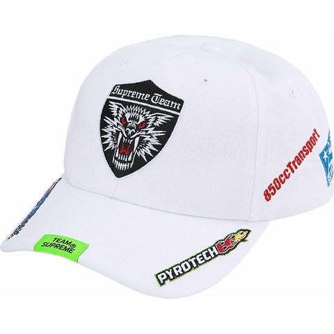 Supreme Racing Team 6-Panel - White