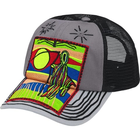 Supreme Reaper Mesh Back 6-Panel - Grey