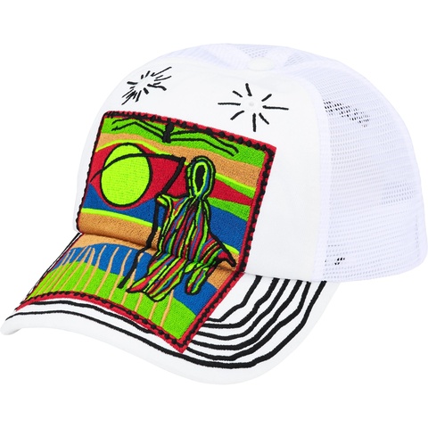 Supreme Reaper Mesh Back 6-Panel - White