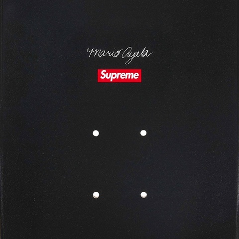 Supreme Receiver Skateboard - Black - 8.25" x 32"