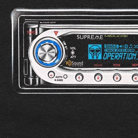 Supreme Receiver Tee - Black