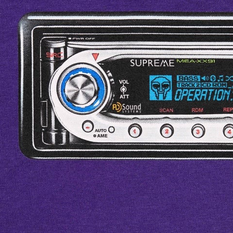 Supreme Receiver Tee - Purple