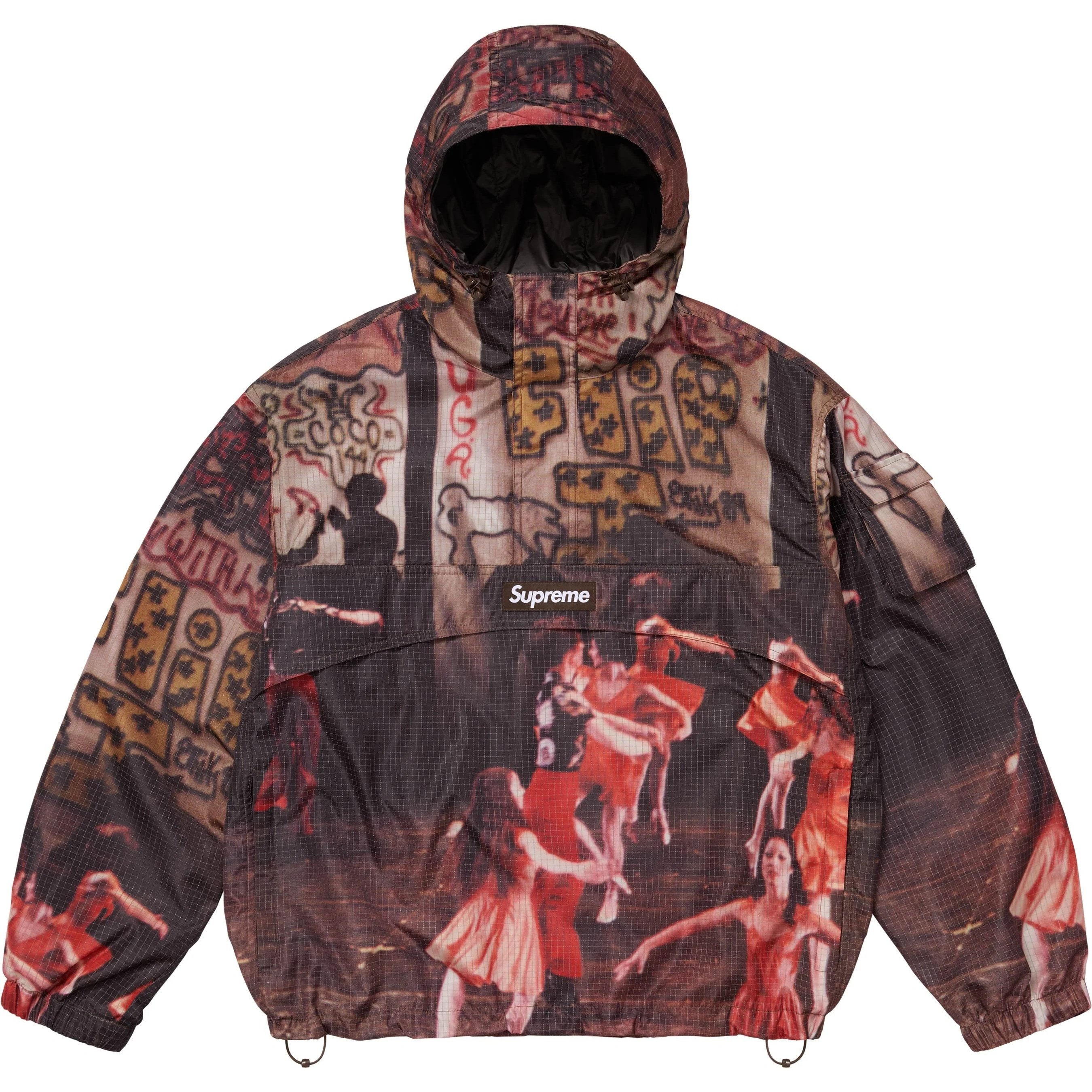 ジャケット・アウター Supreme Reflective Ripstop Anorak M Supreme Reflective Ripstop Anorak (SS25) - $198