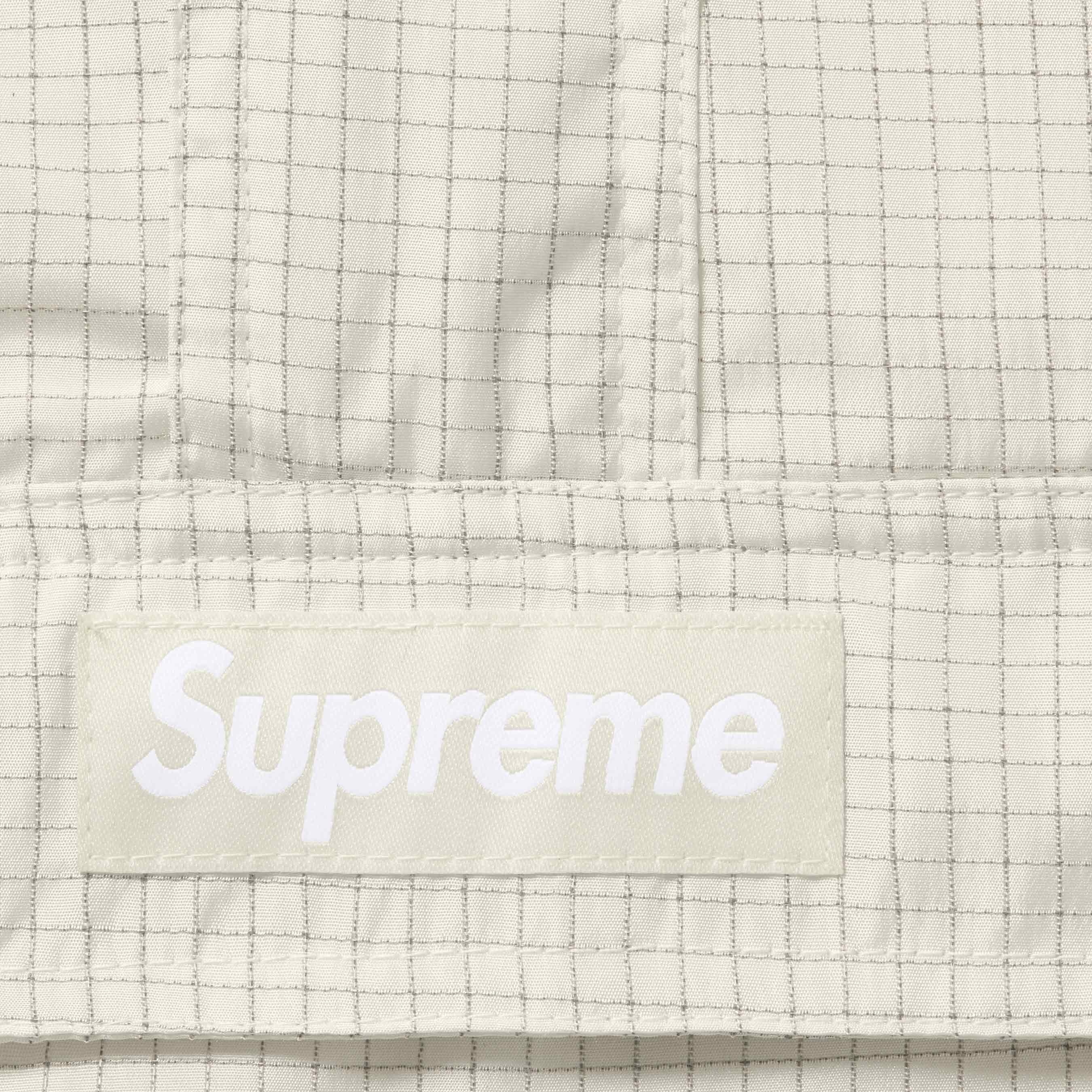 Supreme Reflective Ripstop Anorak (SS25) - White - $198