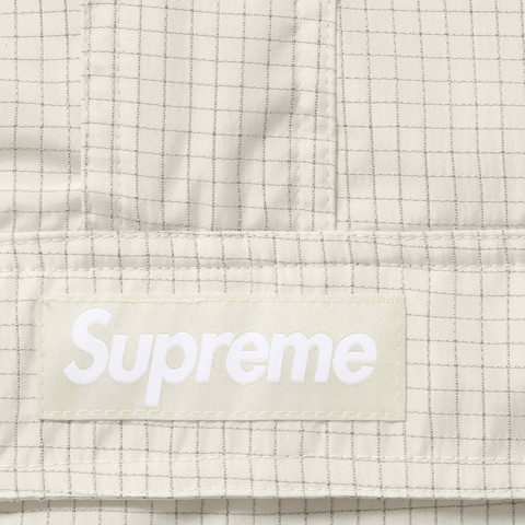 Supreme Reflective Ripstop Anorak - White