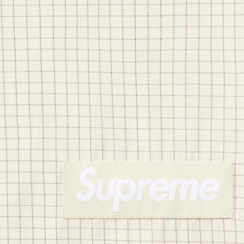 Supreme Reflective Ripstop Track Pant - White