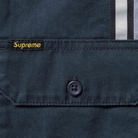 Reflective Stripe S/S Work Shirt - Supreme