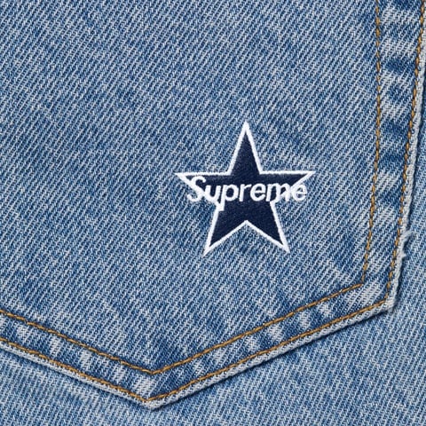Supreme Regular Jean - Washed Indigo