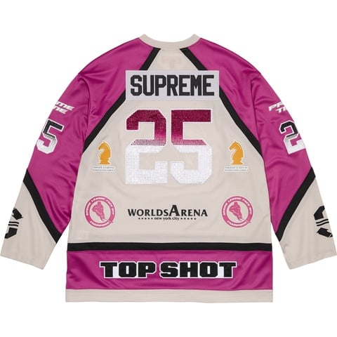 Rhinestone Hockey Jersey - spring/summer 2025 - Supreme