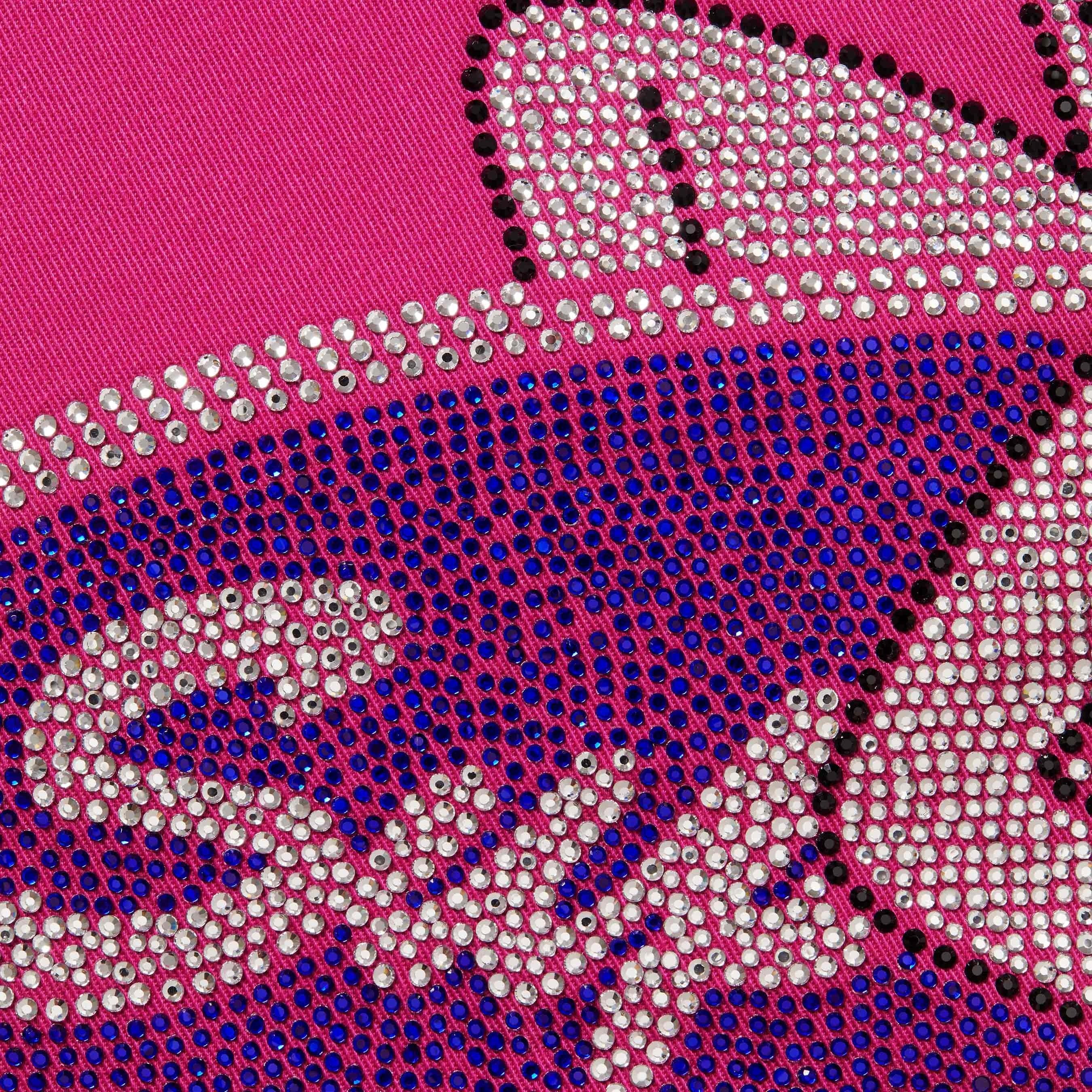 Supreme Rhinestone Pin Up S S Work Shirt (SS25) - Fuchsia - $158