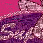 Supreme Rhinestone Pin Up S S Work Shirt (SS25) - Fuchsia