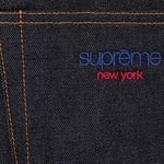 Supreme Rigid Baggy Selvedge Jean (SS25) - Rigid Indigo